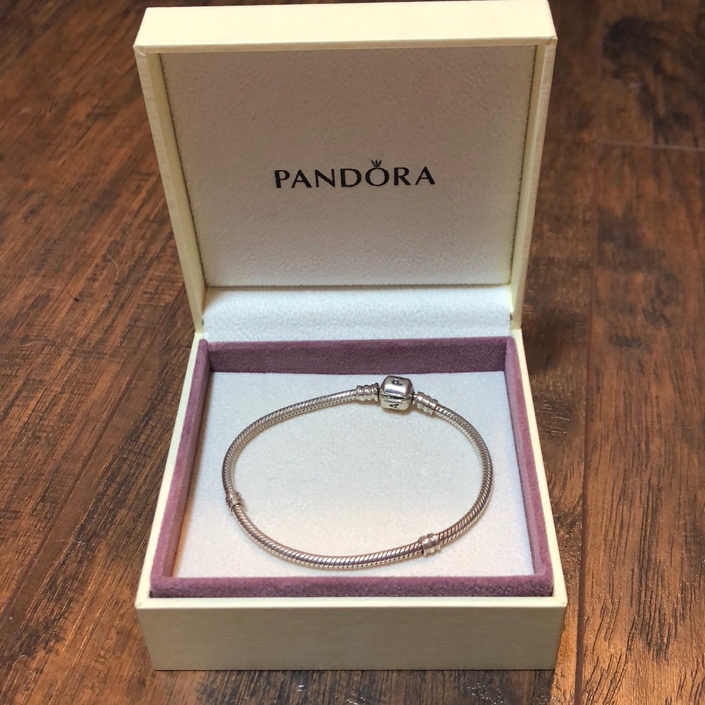 Pandora Iconic Silver Snap Bracelet